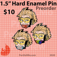 1.5" Pride 2020 Hard Enamel Pin Collection - Hawks