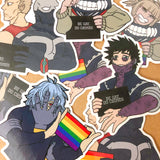 MHA Be Gay Do Crimes Stickers