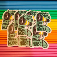 Megaphone Pride 3” Stickers