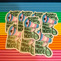 Megaphone Pride 3” Stickers